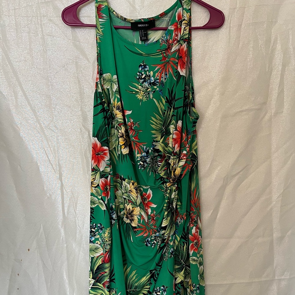 Sleeveless Dress Floral